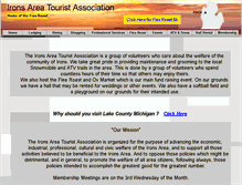Tablet Screenshot of ironsarea.com